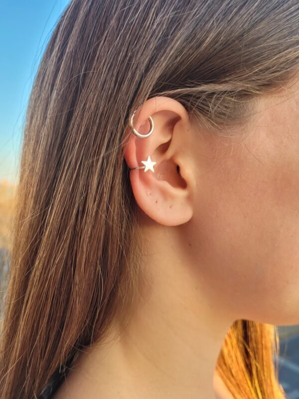 Ear cuff estrella