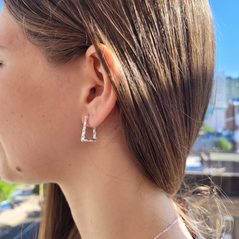 Argollas Dubai silver