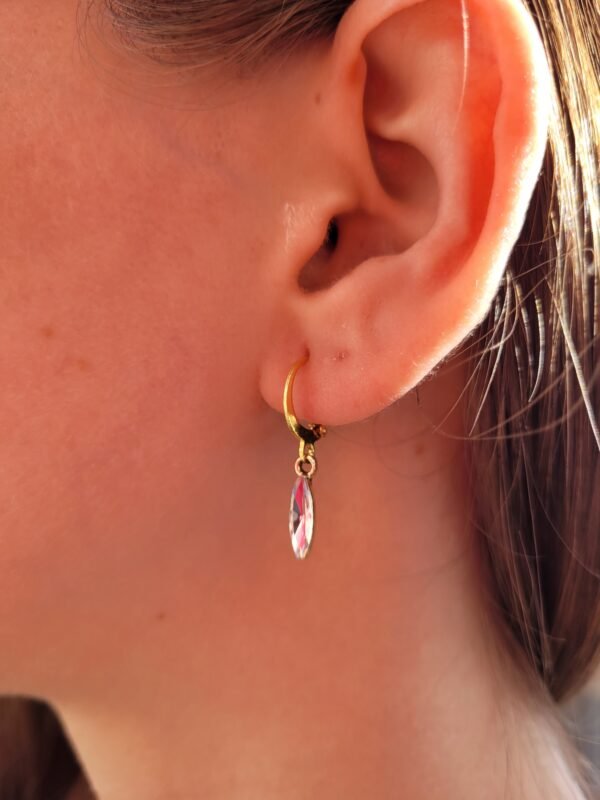 Argollas cristal