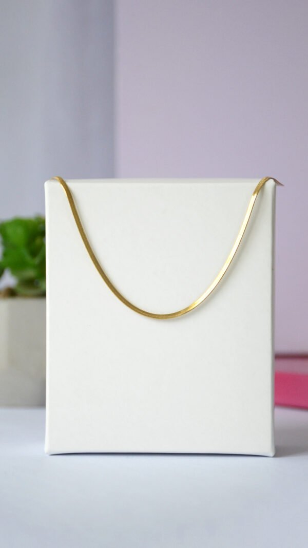 Cadena plana gold - Image 2