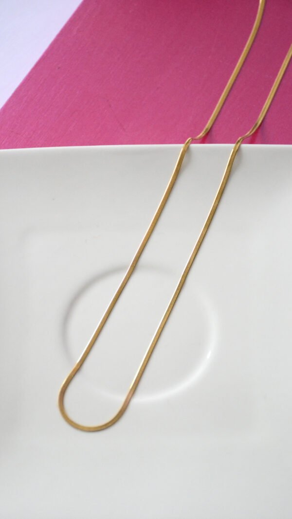 Cadena plana gold - Image 6