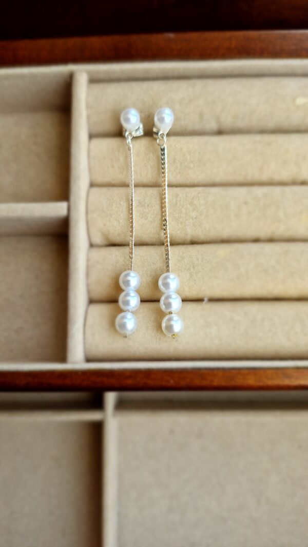 Perlas colgantes silver - Image 2