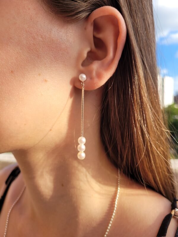 Perlas colgantes silver - Image 3