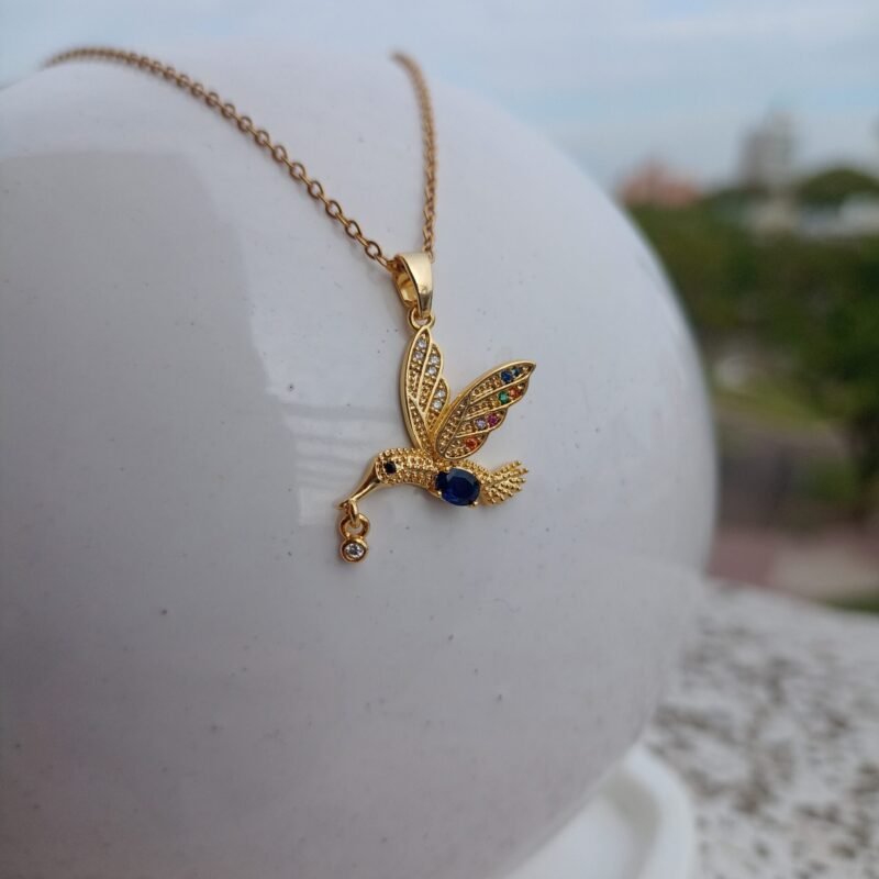 Colibrí premium azul