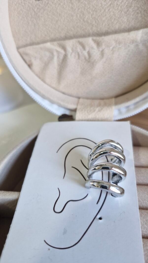 Ear cuff cuádruple