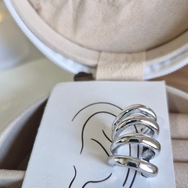 Ear cuff cuádruple