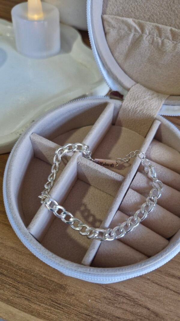 Pulsera plana silver - Image 2
